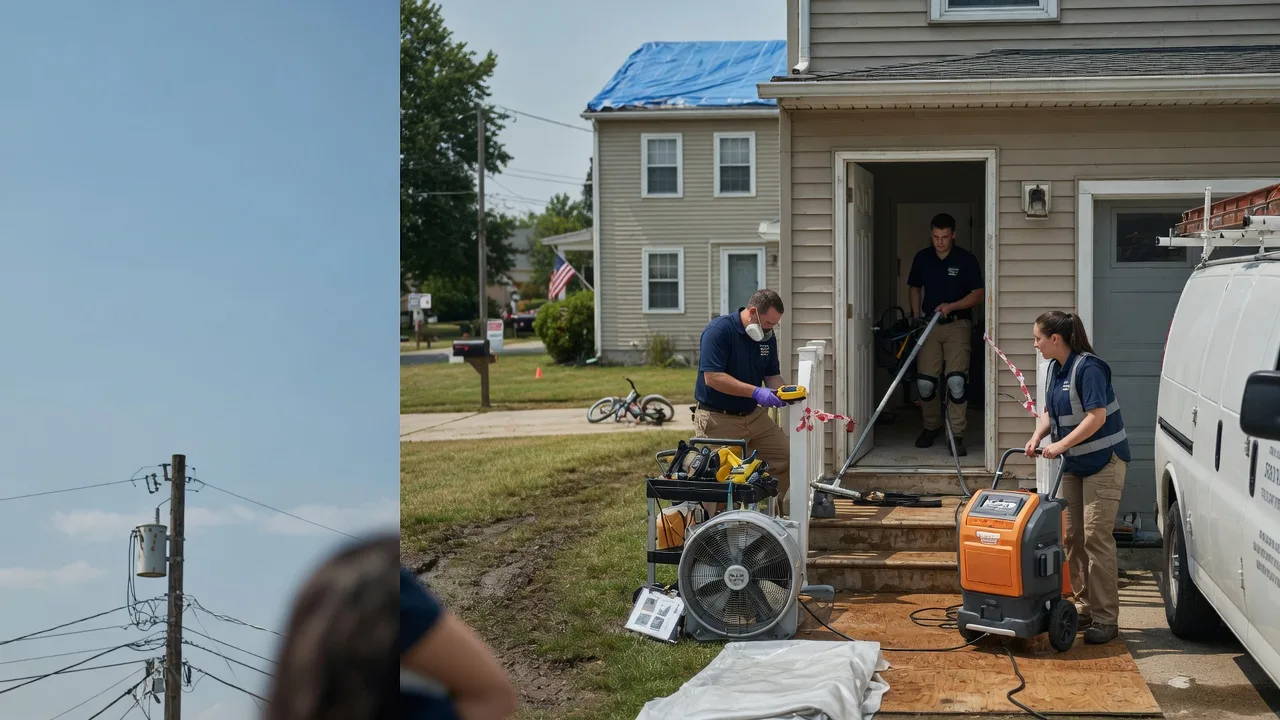 Water Damage Repair in Evergreen, LA near me